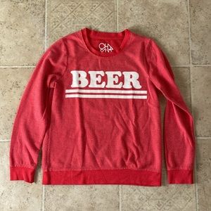 Chaser Beer Crewneck Sweatshirt